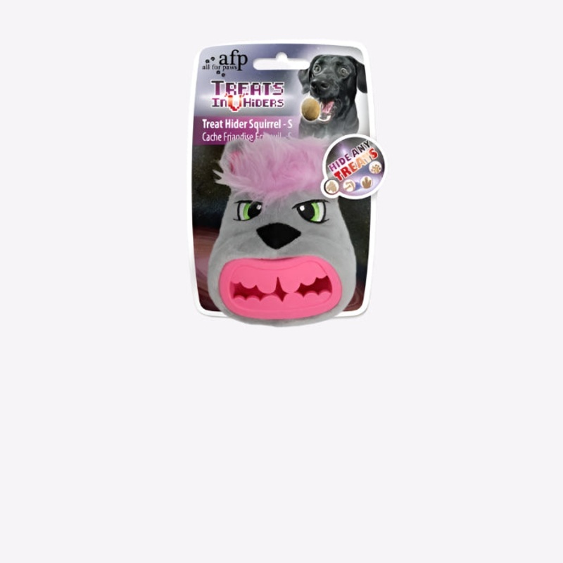 All For Paws Dog Treat Hider Squirrel – S