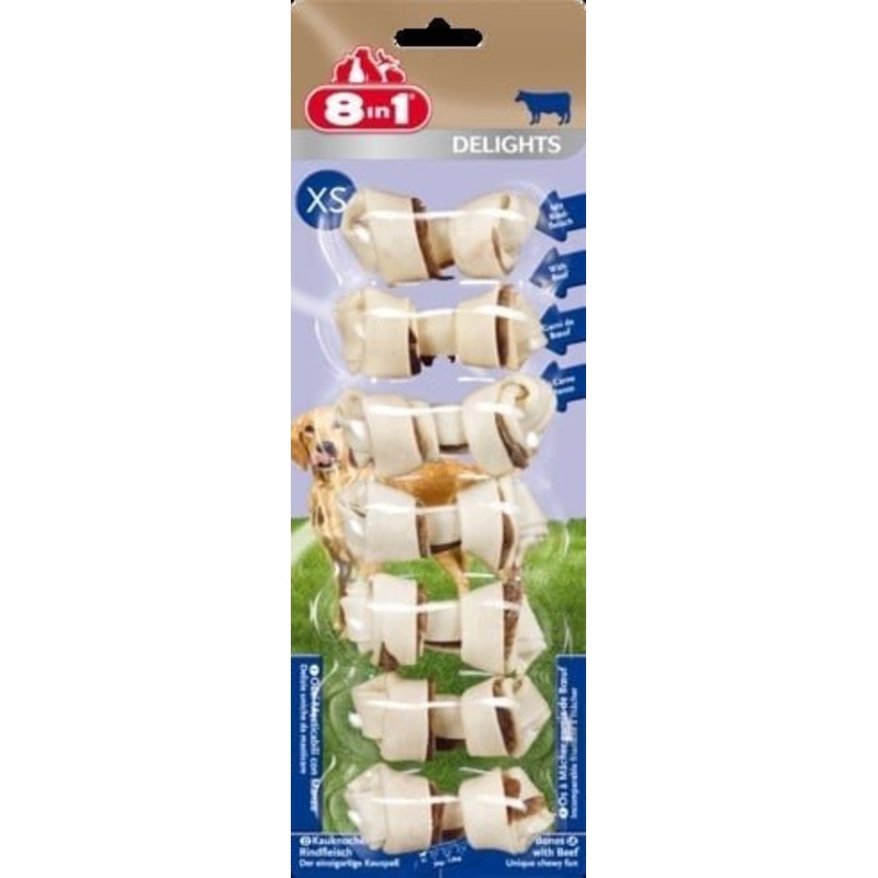 8in1 Beef Delights Bone For Dogs