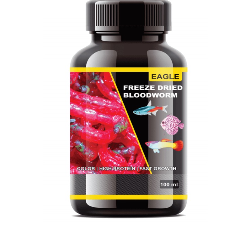 Horizone Eagle Freeze Dried Blood Worms – 100 ML