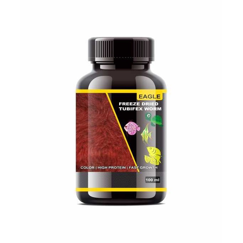 Horizone Eagle Freeze Dried Tubifex Worms – 2X100 ML