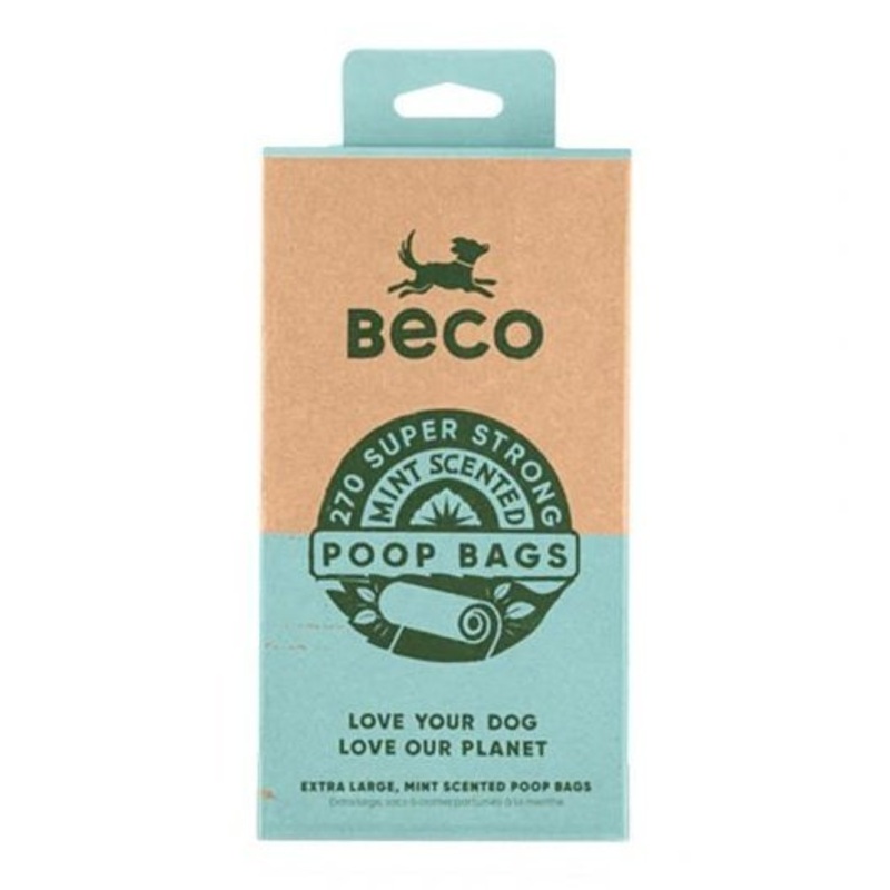 Beco Poo Bags – 270pcs|Unscented|Mint Scented