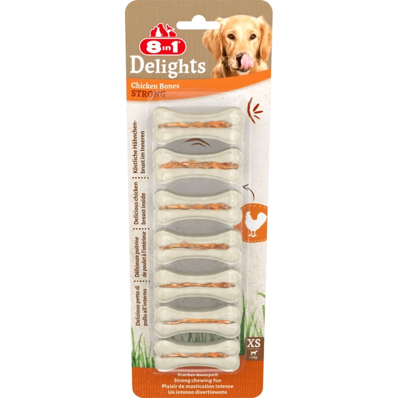 8in1 Delights Bones Strong – XS