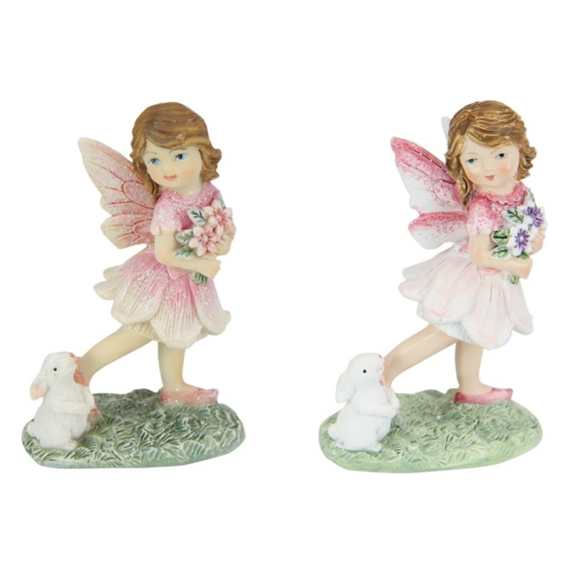 9cm Fairy With Rabbit Friend|9cm