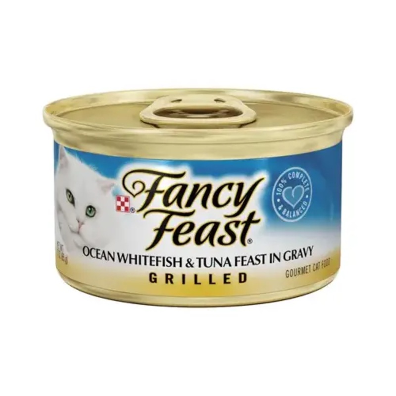 AMERICAN DISTRIBUTION & MFG CO 10085-1 Cat Food, Grilled Ocean Whitefish, 3-oz. Can