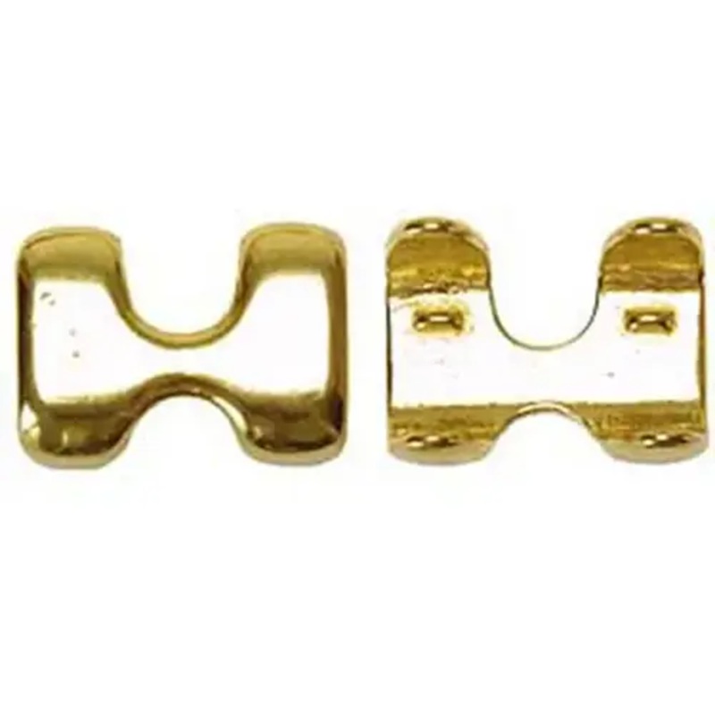 Aime Imports 100123B Rope Clamp 7/8 – Brass Plated Iron