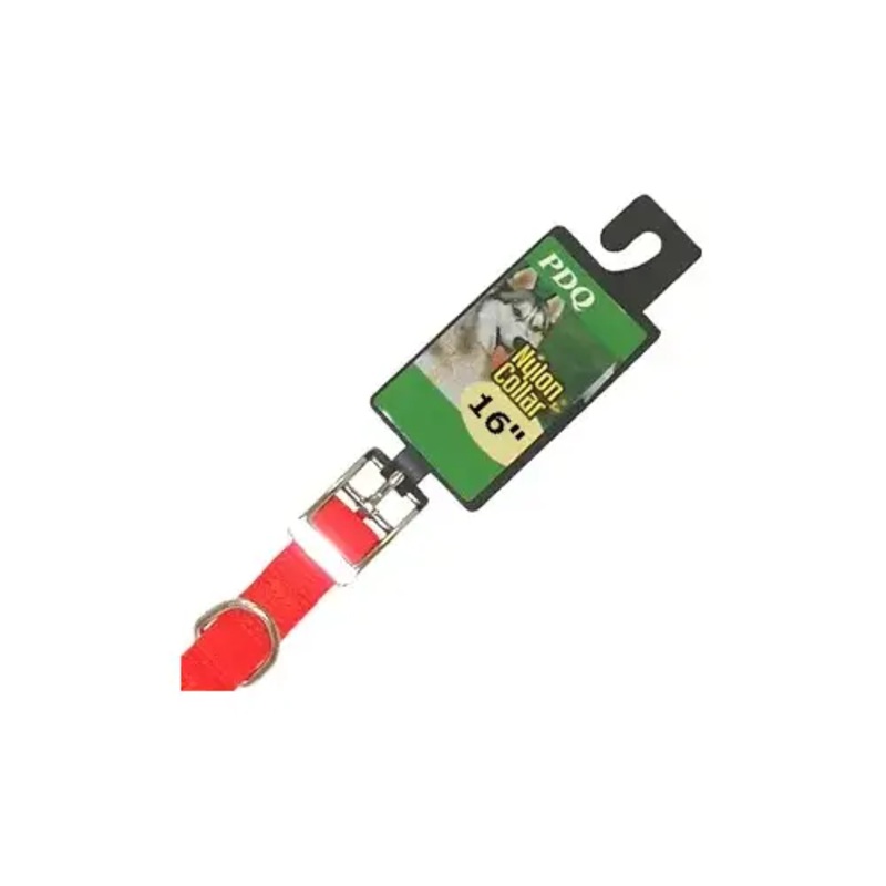 Boss Pet 2931601 Nylon Collar 5/8 x 16 Red