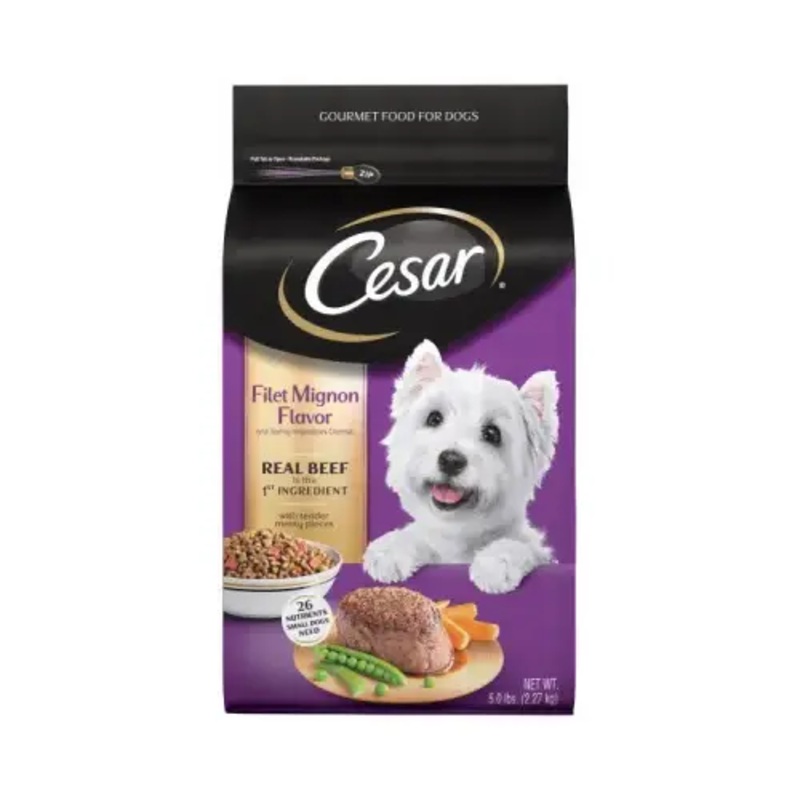 AMERICAN DISTRIBUTION & MFG CO 11627A Dry Dog Food, Filet Mignon, 5 Lbs.